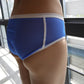 STANDARD PANTY   BICOLOR POWER NET / BLUE AND WHITE